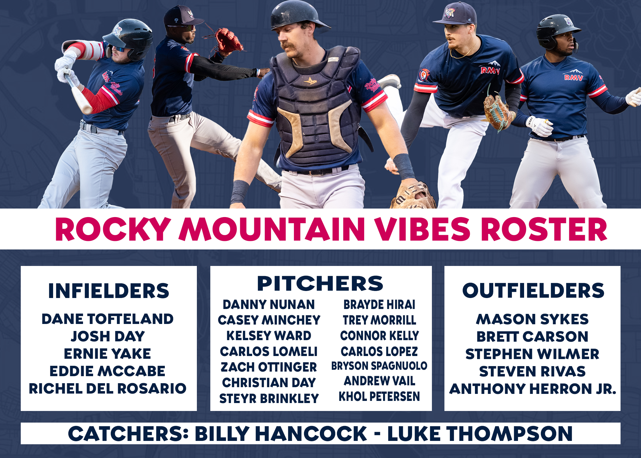 2024 Rocky Mountain Vibes Roster